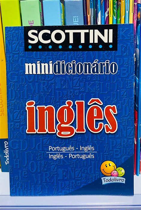 Mini Dicionário Escolar Inglês - Scottini