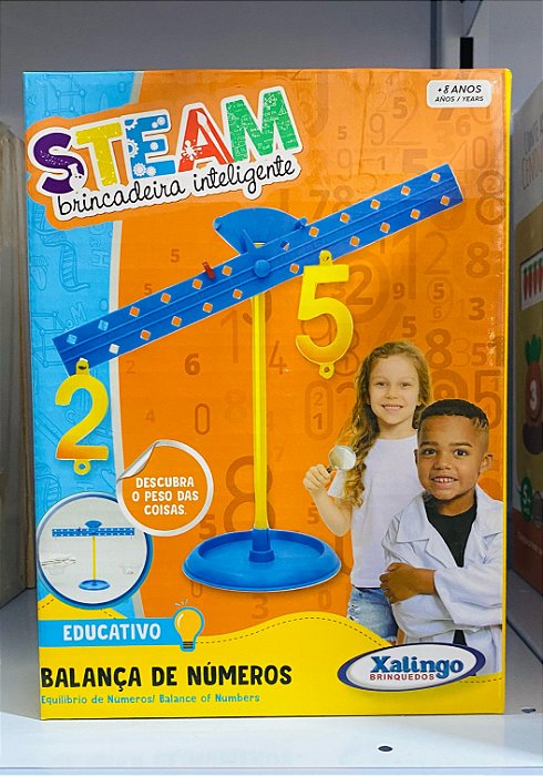 Steam Educativo Balança de Números