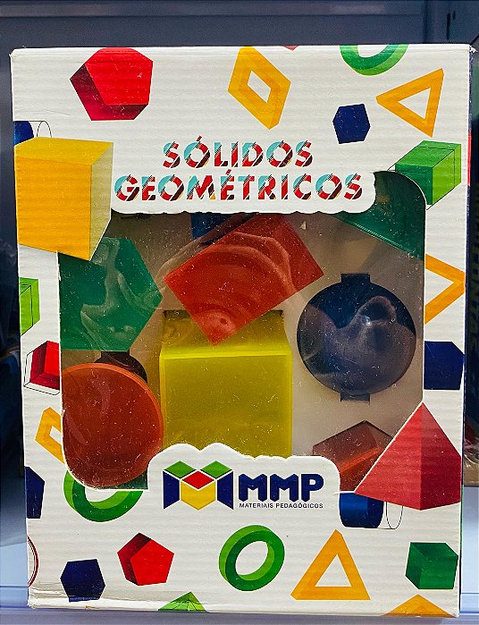 Sólidos Geométricos - Plástico - 11 pçs