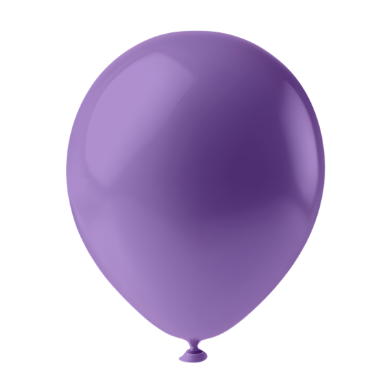 Balão Liso 7.0 Pct c/ 30 - Lilás