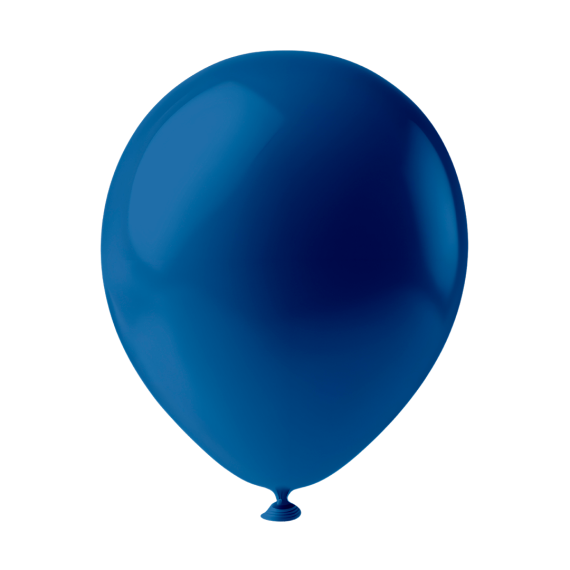 Balão Liso 7.0 Pct c/ 30 - Azul
