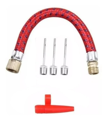 Tubo Para Bomba De Encher Bola C/ 2 Pinos Unid.