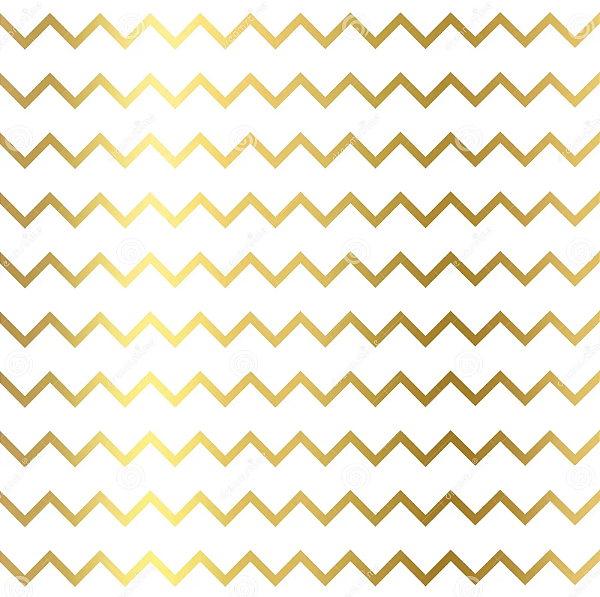 Papel Couche 60X96 20Fl Zigzag Ouro