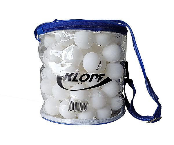 Bolsa com 100 bolas para Ping Pong - 40mm - Brancas - 02 Est.