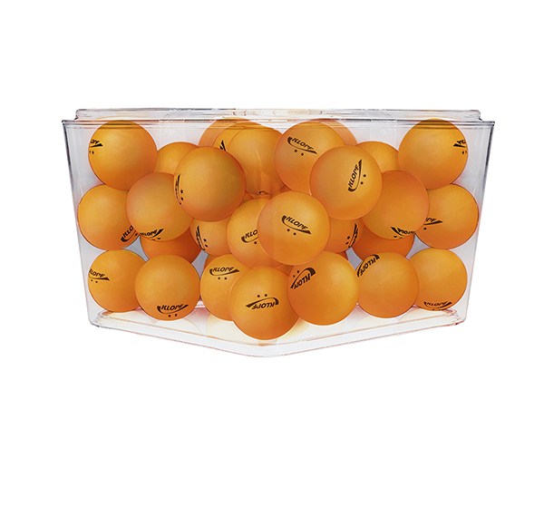 Pote com 32 bolas para Ping Pong - 40 mm - laranja - 02 Est.