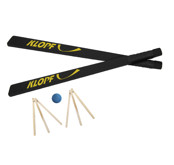 Kit para Tacobol - Mad. Alaca preta, 01 bola e 02 casas