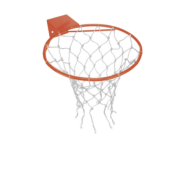 Aro semi-oficial para tabela de Basquete Cor laranja, 41,0 cm de diâm.