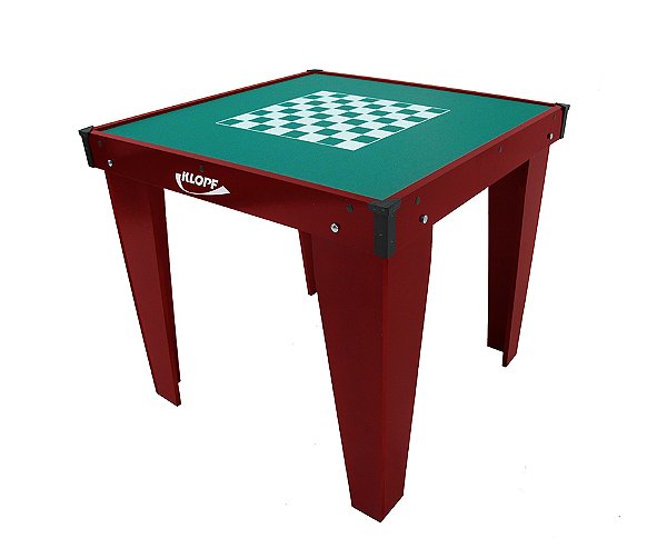 Mesa para Dominó e Xadrez