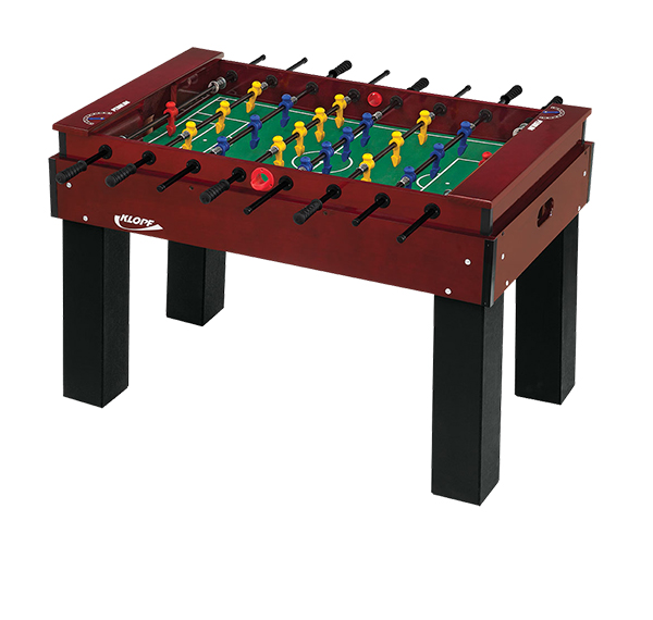 Mesa de Pebolim com Varões Pass. Bonecos de Polipropileno / Verniz com brilho