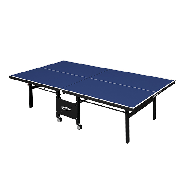 Mesa de Ping Pong em MDF de 18mm - Pés de Mad. com rodas - Paredão