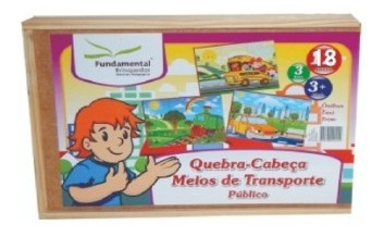 Quebra-Cabeça Meios de Transporte (Público)