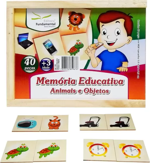 Memória Educativa Animais e Objetos