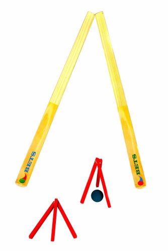 Taco de Bet´s (Bete Ombro) - c/2 tacos 90cm + 02 tripé + bola borracha