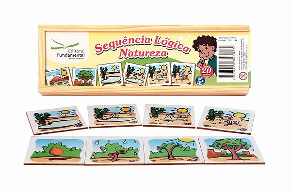 Sequência Lógica - Natureza - Cx. c/20 pçs.