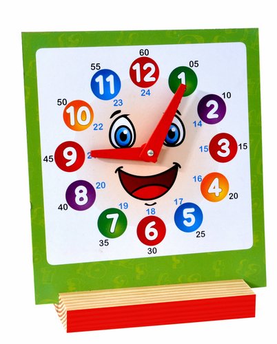 Relógio Educativo - tam. 22x20x3cm
