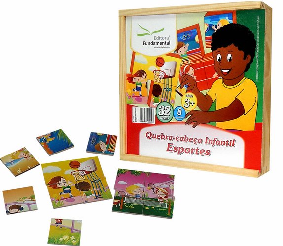 Quebra Cabeça Infatil - Esportes