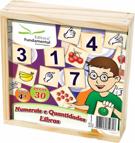 Numerais e Quantidades  Libras c/30 un.