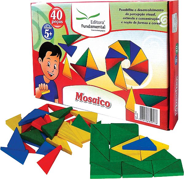 Mosaico - Caixa c/40 pçs.