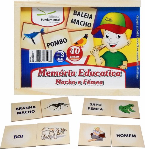 Memória Educativa Macho E Fêmea E Suas Escritas