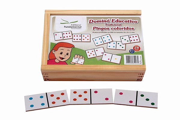 Dominó Tradicional - c/28 pçs.