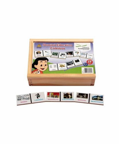 Dominó Coletivos - c/28 pçs.