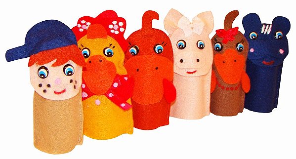 Dedoches Solapa (refil) - Fazendinha