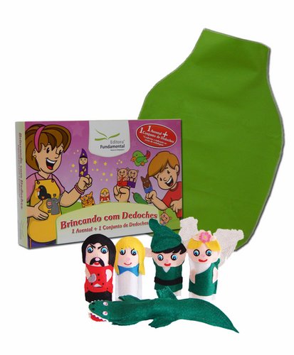 Dedoches + Avental Cx. c/Peter Pan