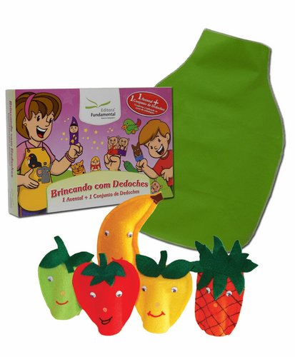 Dedoches + Avental Cx. c/Frutas