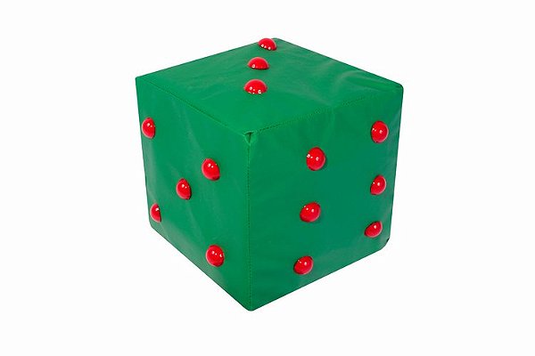 Dado pingos em Relevo - 01 pçs. Med.16cm³