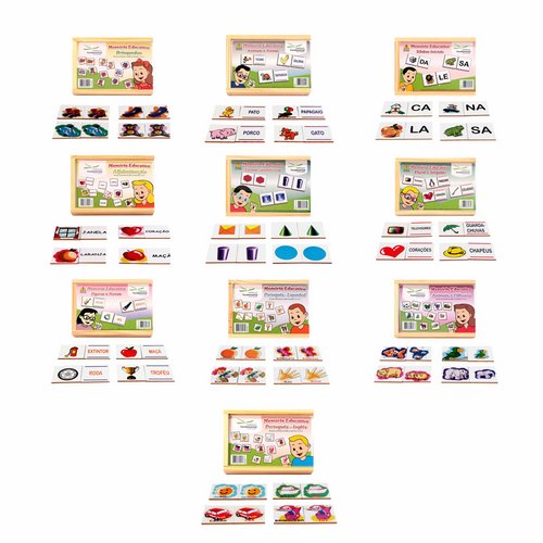 Memórias Educativas - Cx. c/10 jgs.