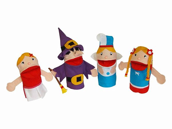 Fantoches Rapunzel c/4 un.