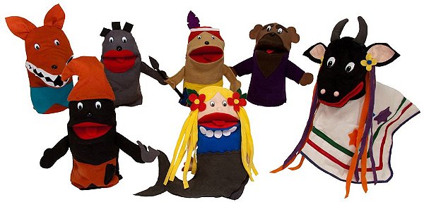 Fantoches Folclore c/6 un.