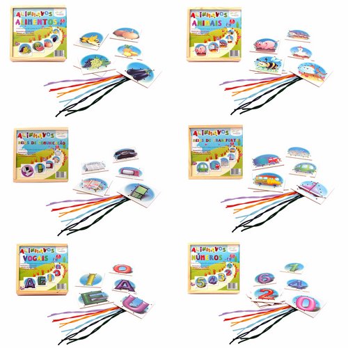 Alinhavos - Conjunto c/06 Jgs.