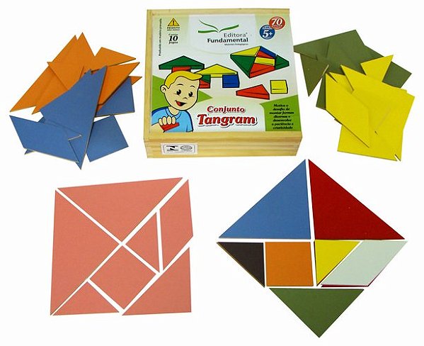 Tangram c/10 jogos