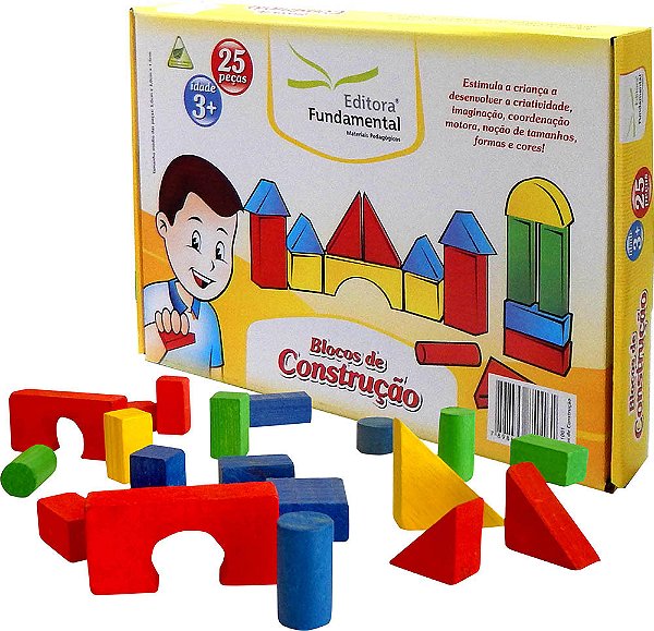 Blocos de Construção - Cx. c/25 pçs.
