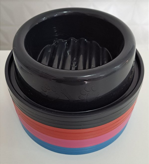 COMEDOURO OU BEBEDOURO ANTI-FORMIGA 300ML - 2D PET