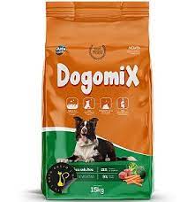 RAÇÃO DOGOMIX PREMIUM CARNE E VEGETAIS CÃES ADULTOS - 15KG