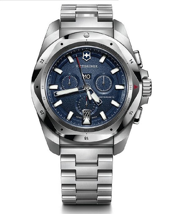 Relógio VictorInox Masculino Inox Chrono Stell