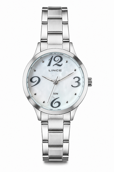 Relógio Lince feminino analógico LRMH147L + conjunto de acessórios