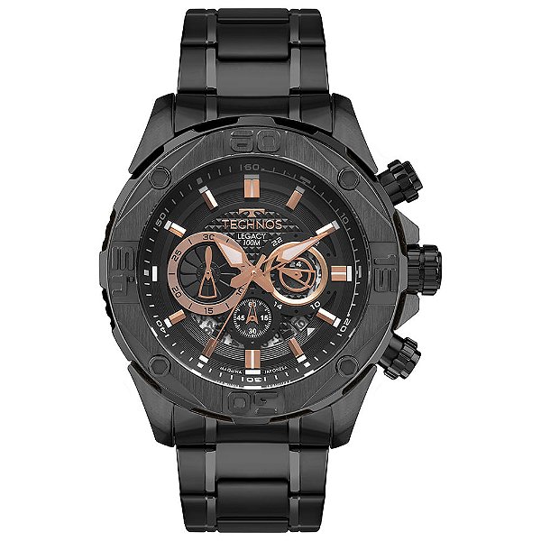 Relógio Technos Masculino Legacy Grafite JS25BCA/1P