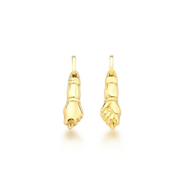 Pingente de Ouro em Formato de Figa