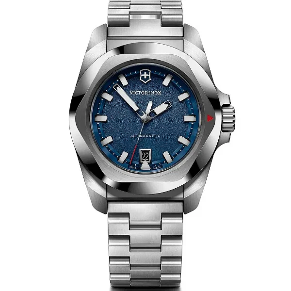 Relógio Victorinox Inox 242031 Masculino Aço Prateado