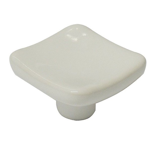Puxador Cerâmica IL 7017 - Branco - 36MM