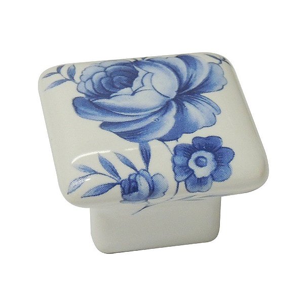 Puxador Cerâmica IL 7020 - Floral - 37MM