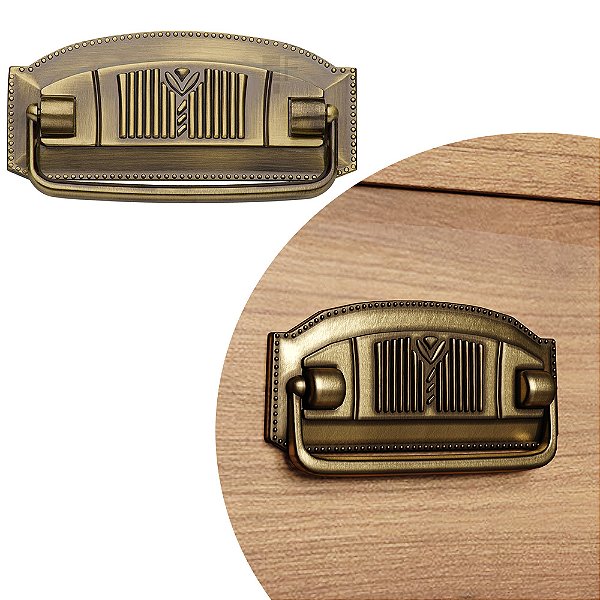 Puxador Colonial 105 - Antique - 64MM