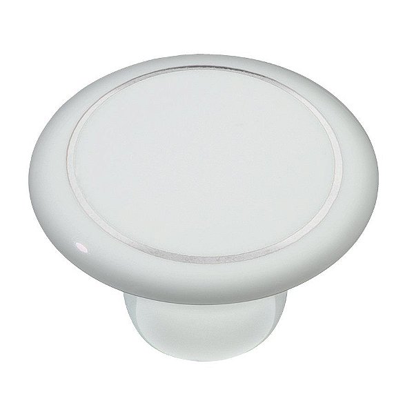 Puxador Cerâmica IL 7065 - Filete Prata - 37MM