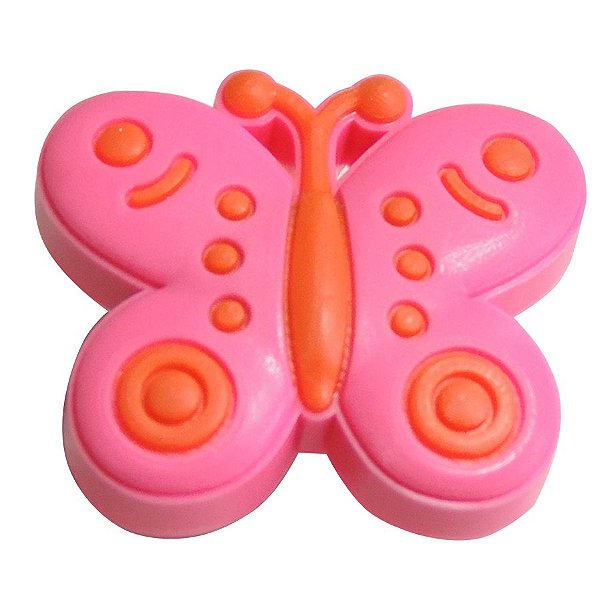 Puxador Infantil - IL 5541 - Borboleta - 43x37MM
