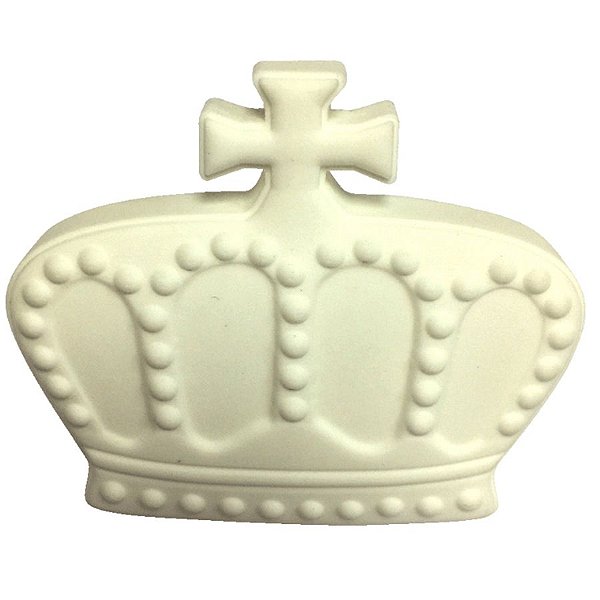 Puxador Infantil - IL 5566 - Coroa Branca - 54x46MM