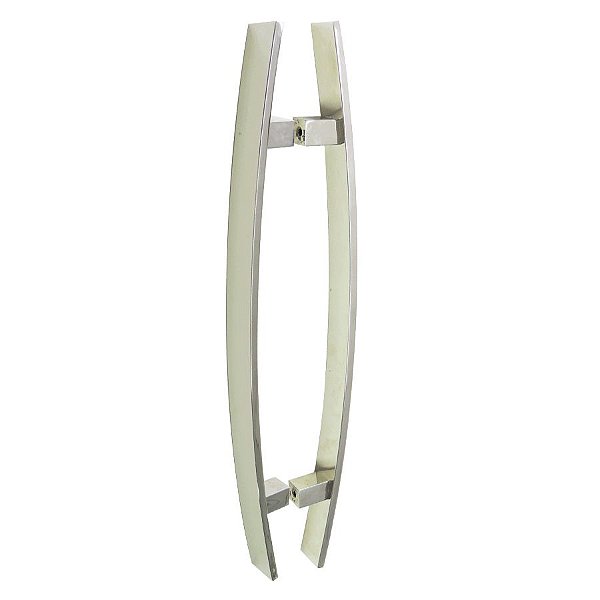 Puxador Duplo DF 925-Inox 304 - Escovado - 40 cm