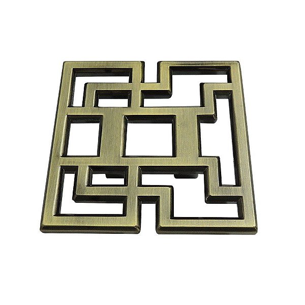 Puxador Colonial 138 - Antique- 80X80MM